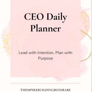 CEO Daily Planner